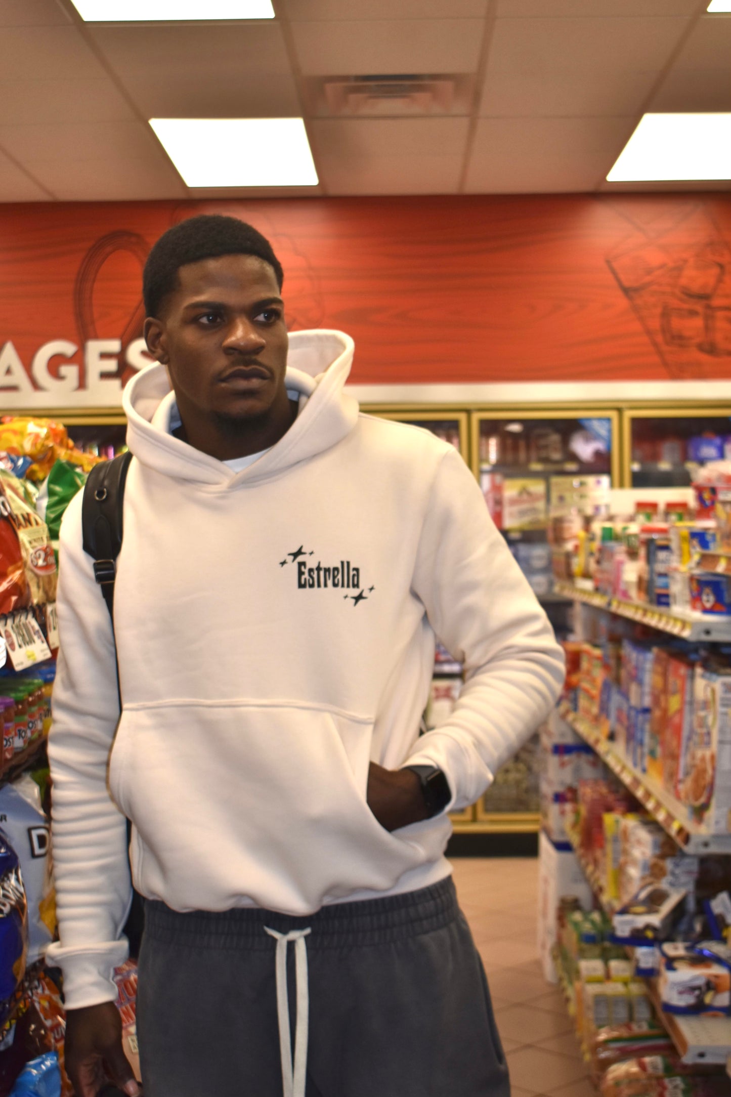 Beige Hoodie
